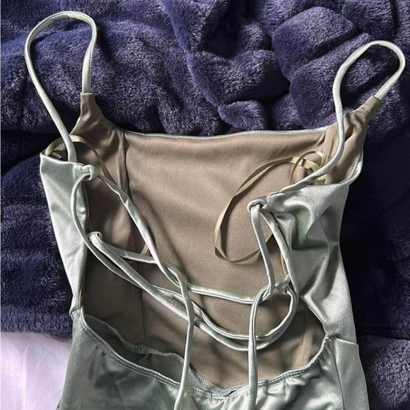 Luxurious Night Satin Midi Dress - Picture 4 of 4